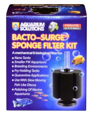 Kit de filtro de espuma de alta densidad Hikari Aquarium Solutions Bacto-Surge, grande Foto 1 de 4