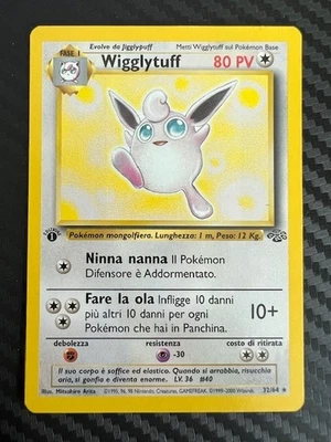 Wigglytuff 1st Edition 32/64 Italian Jungle Set US Seller LP - Image 1 of 2