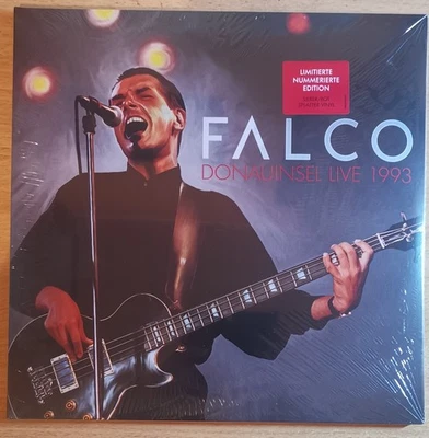 FALCO - Coloured Splatter Numbered Double Vinyl LP "DONAUINSEL LIVE 1993" !!! - Bild 1 von 4