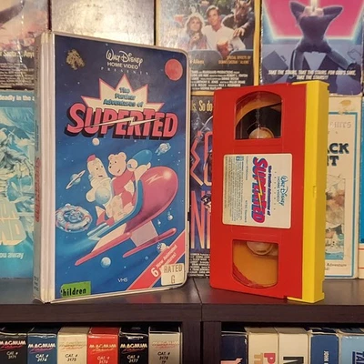 The Further Adventures Of SUPERTED (1983-86) (Disney) Custom Colored VHS Tape - Image 1 of 4