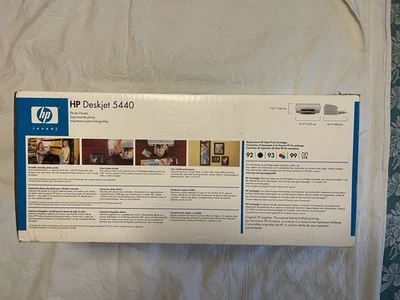 HP Deskjet 5440  UNOPENED BOX  “New Old Stock”.  PRICE REDUCED!!! - Image 1 of 4