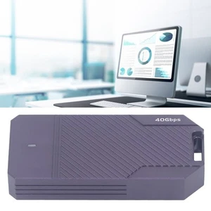 USB 4.0 SSD-Gehäuse 40 Gbps M.2 Nvme Solid State Drive-Gehäuse Für Thunderb KUI - Bild 1 von 23