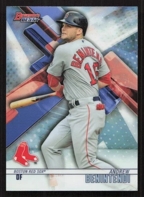 2018 Bowman's Best Andrew Benintendi Refractor #22 Card - Image 1 of 2