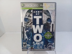 ARMY OF TWO (Microsoft XBOX 360) No Manual Tested & Works Fast Shipping🔥 - Picture 1 of 4