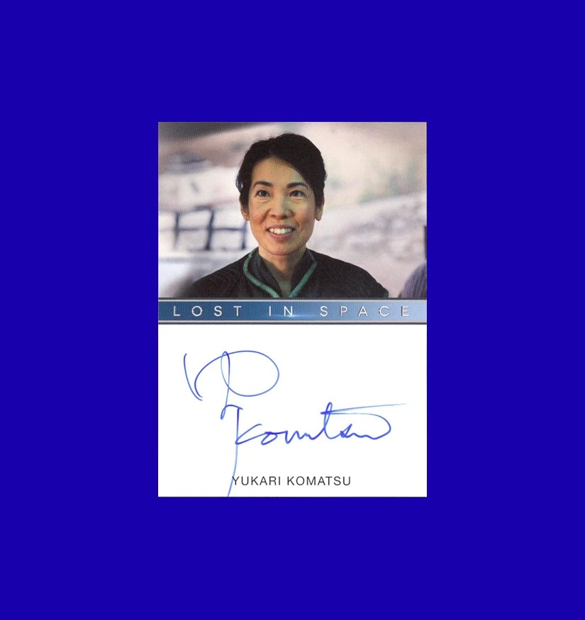 Yukari Komatsu as Naoko Watanabe 2019 Lost in Space Season 1 Full Bleed AUTO - Image 1 of 1