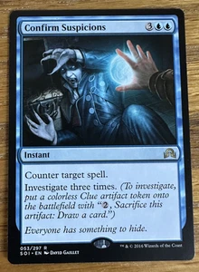 MTG Shadows Over Innistrad, Confirm Suspicions -- Light Played - Picture 1 of 2