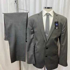 NEXT City Collection Grey Suit C44R W36 L33 – Super 100s Pure Wool, Regular Fit - Picture 1 of 21
