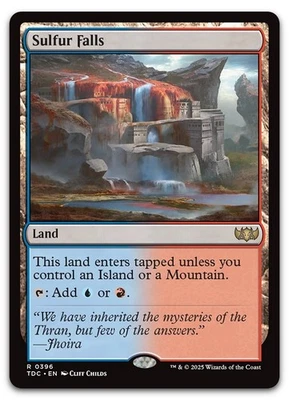 Sulfur Falls #396 (NM) Tarkir Dragonstorm TDC Magic MTG - Image 1 of 2