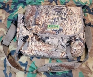 PRIMOS HUNTING CALLS SLING HUNTING BAG CAMO ZIPPER WITH BUCKLES - Picture 1 of 8
