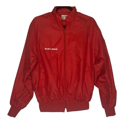 Vintage Radio Shack PC Magazine PROMO jacket M King Louie Pro Fit Nylon Jacket - Image 1 of 4