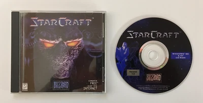 Starcraft (ПК CD-Rom, 1998) Blizzard - драгоценности, руководство и игра диск - США продавец - Изображение 1 из 4