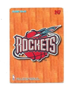 Carte Ecusson - Fleer' 95/96 - N°247 - Rockets de Houston - Picture 1 of 2