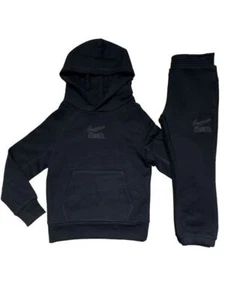 Nike Kids Black Boys Tracksuit Set 86K521-023 - Picture 1 of 1