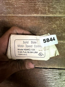 Solid State KBWC-15K Motor Speed Control, 120VAC - Picture 1 of 2