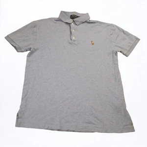 Polo Ralph Lauren Shirt Boys Small Slim Fit Stretch Short Sleeve Pony Preppy - Picture 1 of 7
