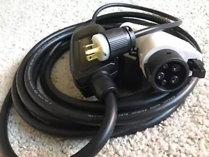 Level 2 EV electric car charger 16 Amp 110 - 240 v NEMA 6-20 plug EXTRA LONG 23' - Picture 1 of 5