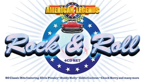 American Legends 4 CD 50s 60s Rock & Roll Music Songs - Picture 1 of 1