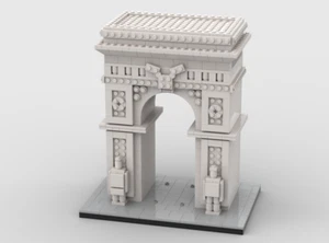 Lego MOC Anleitung Washington Square Arch NYC Architecture - Bild 1 von 6