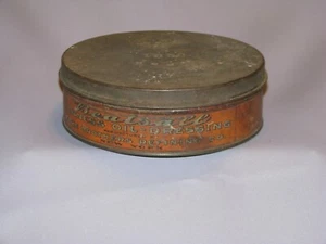 Antique Tin Beatsall Harness Oil - Dressing Fiske Brothers Refining Co. NY 1852 - Picture 1 of 8