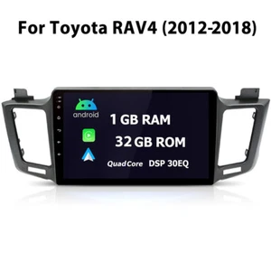 Car Stereo For Toyota Rav4 2012-2018 Carplay Radio Android AUTO GPS Navi SWC BT - Picture 1 of 12