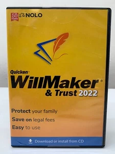 Nolo Quicken WillMaker & Trust 2022 (NEW SEALED) - Bild 1 von 6
