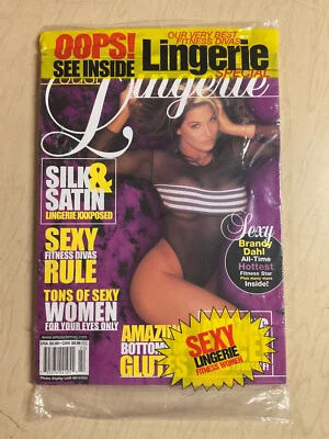Musclemag Summer 2002 Just Lingerie Bodybuilding Magazine BRANDY DAHL HOT SEALED - Image 1 of 4