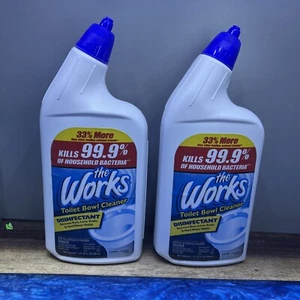 The Works WC-Schüsselreiniger, 32 Unzen 2er-Pack Rost, Kalk, Skala und hartes Wasser - Bild 1 von 2