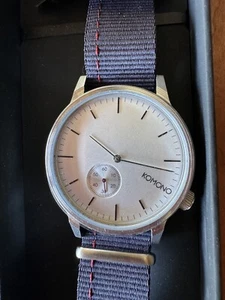 New Komono The Winston Subs Seconds Nato Marine 41 mm Minimalist - Picture 1 of 3