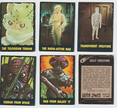 1964 OPC Canada Outer Limits Complete Set of 50 - Imagem 1 de 4