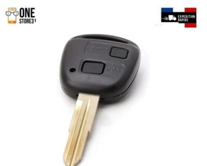 Boîtier Coque télécommande clé plip Compatible TOYOTA CAMRY RAV4 PRADO COROLLA - Imagen 1 de 2