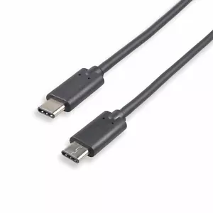 1M & 2M USB C To USB C FAST CHARGE PD DUAL TYPE C CHARGING DATA SYNC CABLE UK - Picture 1 of 8