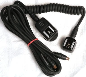 Canon TTL HOT SHOE ADAPTER + OA-2 TTL Hot Shoe Adapter + 2cables EXCELLENT 0463 - Picture 1 of 6