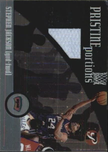 2001-02 Topps porciones prístinas #PPSJ Stephen Jackson - casi nuevo-como nuevo - Imagen 1 de 2