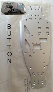 Telaio inferiore in Ergal Duratrax Lamborghini Reventon DeAGOSTINI 1:10 - Foto 1 di 2