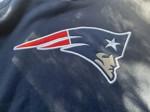 Kapuzenpullover Sweatshirt New England Patriots Hoodie - Blau - Herren L - Bild 1 von 6
