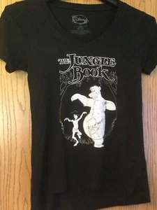 The Jungle Book - Black Shirt - Ladies Cut - XS - Picture 1 of 3