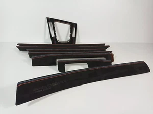BMW LHD E46 ALCANTARA M Stitching interior trim set kit Innenverkleidungssatz - Bild 1 von 8