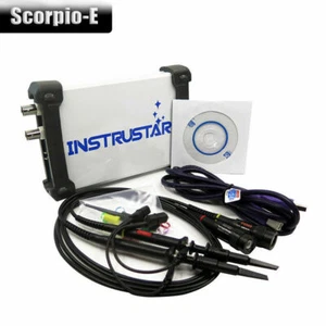 ISDS210A PC-basiertes Digital Oszilloskop USB tragbar 2 Kanäle 40M 100MS/s FFT - Bild 1 von 5