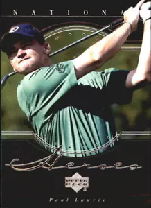 2001 Upper Deck National Heroes #NH9 Paul Lawrie - NM-MT - Picture 1 of 2