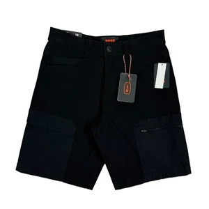 Bass Outdoor Mens Worker Cargo 9" Shorts Black 28 - Picture 1 of 4
