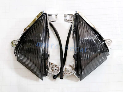 Cubierta de lente de luz de señal de giro para Ninja ZX14R/ZX10R/ZX6R Ninja 650R Concours 14 Foto 1 de 4