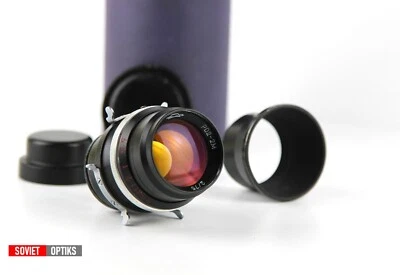  Lente de película soviética RO2 - 2M OKS 1 - 75 - 1 cámara de película montaje en lona OCT 18 Foto 1 de 4