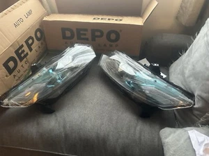 HONDA INSIGHT 2008-2014 FRONT HEADLAMP HEADLIGHT BOTH SIDESPASSENGER SIDE - Picture 1 of 7