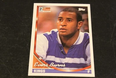 1993-94 Evers Burns Topps Rookie card - Image 1 of 2