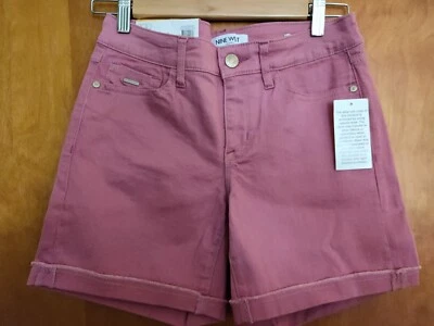 Pantalones Cortos Para Mujer Nine West Gramercy Talla 2 Brezo Color Rosa Nuevos Caqui Bermudas  Foto 1 de 4