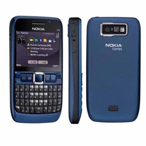 Nokia E63 sbloccato Symbian OS 2.4 "WIFI Bluetooth 2MP WCDMA 3G Telefono Blu - Imagen 1 de 1