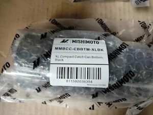 XL Compact Catch Can Bottom Mishimoto MMBCC-CBBTM-XLBK - Picture 1 of 3