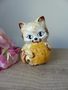 Bezaubernde Katzen-Küchenspule aus Keramik, Katzenschnurhalter - Bild 1 von 11