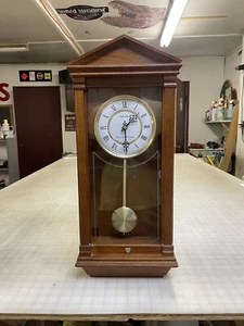 Seiko Westminster-Whittington Chime Pendulum Wall Clock Tested/Working - Picture 1 of 12
