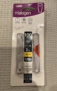 Feit Electric 100W Bright White 2700K T3 R7 Dimmable Light Bulb 1 Pack - Picture 1 of 8